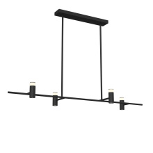 Dals CA CAPD72-CC-BK - 72in Pendant 4-spot, 5CCT