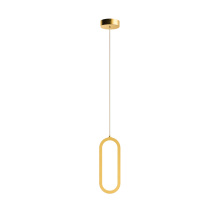 Dals CA FPD-CC-GD - Single Vertical ObLong Pendant 16''