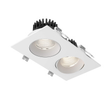 Dals CA GBR35-CC-DUO-V-WH - Double GBR35 Recessed 5 CCT - universal 120V-347V, 0-10V dimming