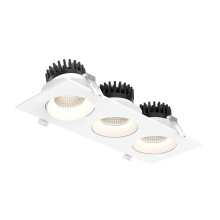 Dals CA GBR35-CC-TRIO-V-WH - Triple GBR35 Gimbal Downlight