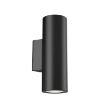 Dals CA LEDWALL-A-CC-V-BK - 4in Round Wall Sconce, 120 - 347v, 0 - 10v Dim - Black