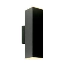 Dals CA LEDWALL-B-BK - 4 Inch Square Adjustable LED Cylinder Sconce