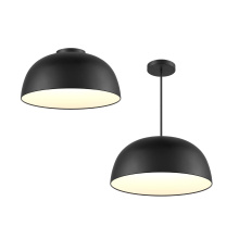Dals CA NAPF30-CC-UNV-BK - 30in fixture - 2in1 Pendant and Flush mount