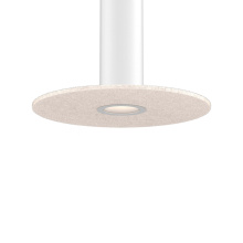 Dals CA PIL-ACCFD24-LB-WH - White mounting reflector and 24in felt disk Light beige for PILXX