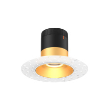 Dals CA RC03-CC-20-RGGD-TL - 3in Modular Downlight, 5CCT, 20 degree Beam Angle, Regressed, Gold,Trimless