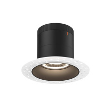 Dals CA RC04-CC-20-RGBK-TL - 4in Modular Downlight, 5CCT, 20 degree Beam Angle, Regressed, Black,Trimless