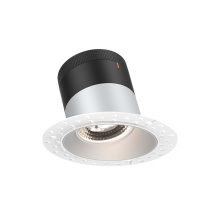 Dals CA RC04-CC-60-SLAZ-TL - 4in Modular Downlight, 5CCT, 60 degree Beam Angle, Slope Ceiling, Alzak,Trimless
