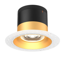 Dals CA RC06-CC-35-RGGD-TL - 6in Modular Downlight, 5CCT, 35 degree Beam Angle, Regressed, Gold,Trimless