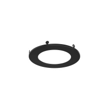 Dals CA REC-TRIM4-BK - 4in Trim Round, Black