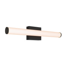 Dals CA VAN002-CC-22BK - 22in round vanity light, 5CCT - Black