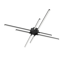 Dals CA STRFM-3K-BK - 32 Inch Star LED Flush Mount