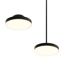 Dals CA TLPF12-CC-UNV-BK - 12in Trimless 2in1 with stems, 5CCT, 120-347v, 0-10v/Triac - Black