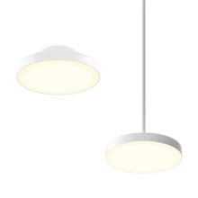 Dals CA TLPF12-CC-UNV-WH - 12in Trimless 2in1 with stems, 5CCT, 120-347v, 0-10v/Triac - White