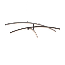 Dals CA W3PD36-CC-BK - 3 Curved Branch Pendant