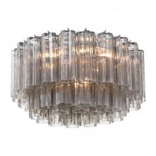 Crystorama ADD-321-CH-SM - Addis 22.25'' Polished Chrome Flush Mount