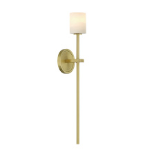 Crystorama ARA-10261-SB-ST - Aragon 4.5'' LED Soft Brass Sconce