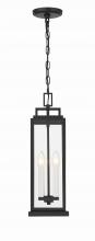Crystorama ASP-8915-MK - Aspen 6.5'' Matte Black Outdoor Pendant