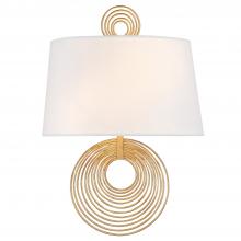 Crystorama DOR-B7702-RG - Doral 9.5'' Renaissance Gold Sconce