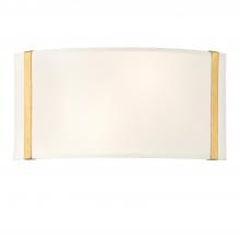 Crystorama FUL-902-GA - Fulton 13'' Antique Gold Sconce