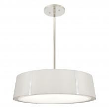 Crystorama FUL-907-PN - Fulton 24'' Polished Nickel Pendant