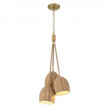 Crystorama JAC-10507-SG - Jace 11'' LED Soft Gold Pendant