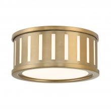 Crystorama KEN-2200-VG - Kendal 9.5'' Vibrant Gold Flush Mount