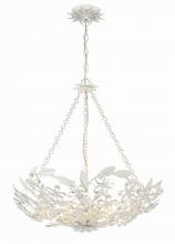 Crystorama MSL-306-MT - Marselle 24'' Matte White Chandelier