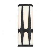 Crystorama ROY-802-BK - Royston 6.75'' Black Sconce