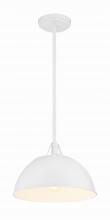 Crystorama SOT-18013-WH - Soto 12'' White Pendant