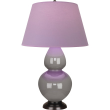 Robert Abbey 1749L - Smokey Taupe Double Gourd Table Lamp