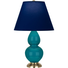 Robert Abbey 1771N - Peacock Small Double Gourd Accent Lamp