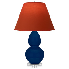 Robert Abbey CT13T - Cobalt Small Double Gourd Accent Lamp