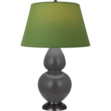 Robert Abbey MCR57G - Matte Ash Double Gourd Table Lamp