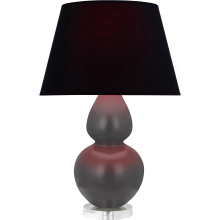 Robert Abbey MCR62K - Matte Ash Double Gourd Table Lamp