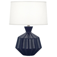 Robert Abbey MMB18 - Matte Midnight Blue Small Orion Accent Lamp