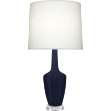 Robert Abbey MMB37 - Matte Midnight Blue Emma Table Lamp