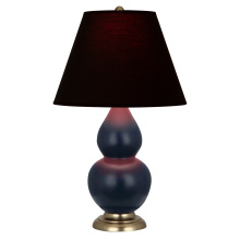 Robert Abbey MMB50K - Matte Midnight Blue Small Double Gourd Accent Lamp