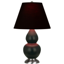 Robert Abbey MOS12K - Matte Obsidian Small Double Gourd Accent Lamp