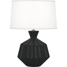 Robert Abbey MOS18 - Matte Obsidian Small Orion Accent Lamp