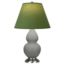 Robert Abbey MST52G - Matte Smokey Taupe Small Double Gourd Accent Lamp