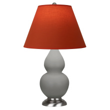 Robert Abbey MST52T - Matte Smokey Taupe Small Double Gourd Accent Lamp