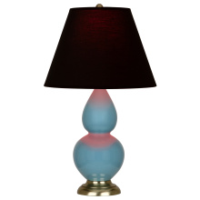 Robert Abbey OB10K - Steel Blue Small Double Gourd Accent Lamp