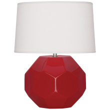 Robert Abbey RR01 - Ruby Red Franklin Table Lamp