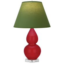 Robert Abbey RR13G - Ruby Red Small Double Gourd Accent Lamp
