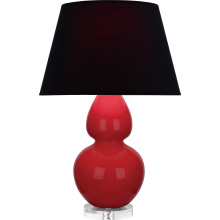 Robert Abbey RR23K - Ruby Red Double Gourd Table Lamp