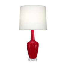 Robert Abbey RR35 - Ruby Red Small Emma Accent Lamp