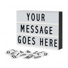 Dainolite 11LEDCLB-BK - Cinema Light Box, Black Frame