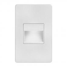 Dainolite DLEDW-200-WH - White Rectangle Indoor/Outdoor 2W Wall Light