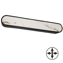 Dainolite WSH-3240LEDW-MB - 40W Wall Sconce, MB w/ Alabaster Diffuser