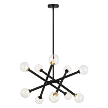 Matteo Lighting C64610BKCL - Matchstix Pendant